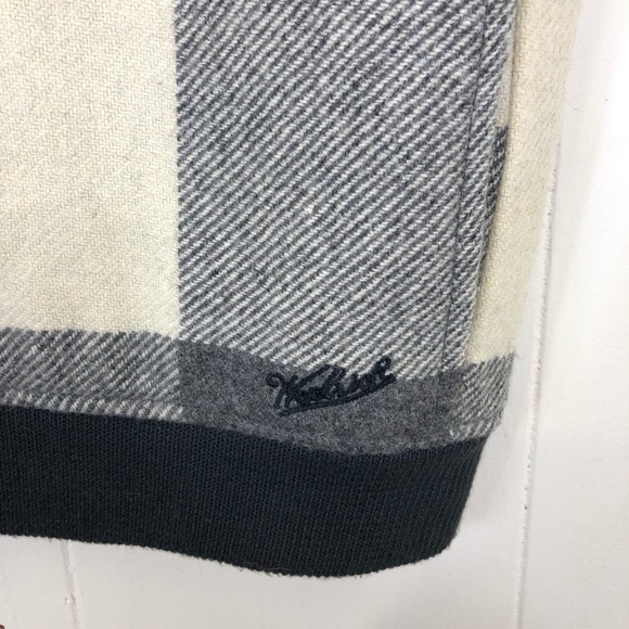 Woolrich Women's Giant Buffalo Wool Vest Sz L - Picture 7 of 14